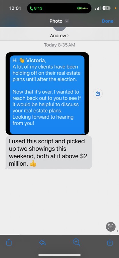 A member win with the Texts