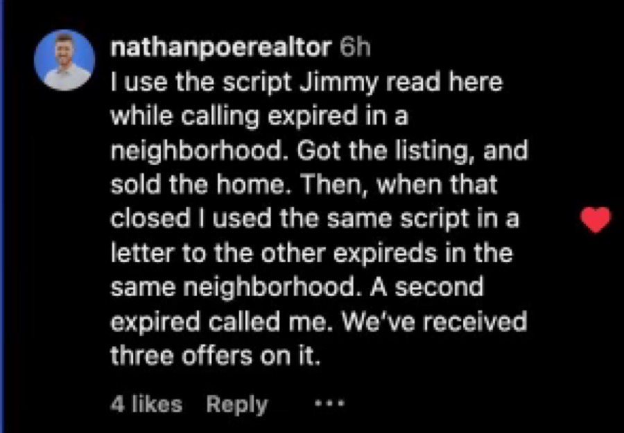 A member win with the Expired letters