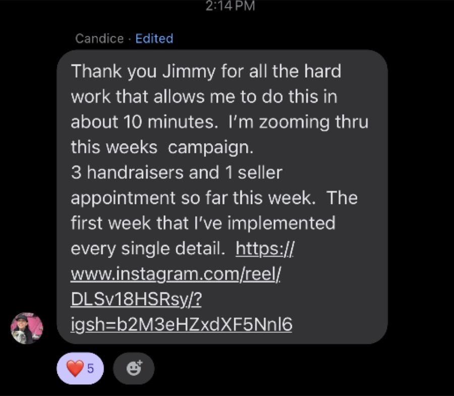 A member win with the Social