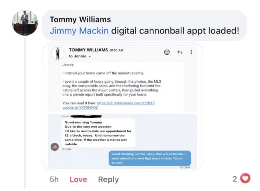 A member win with the Cannonball