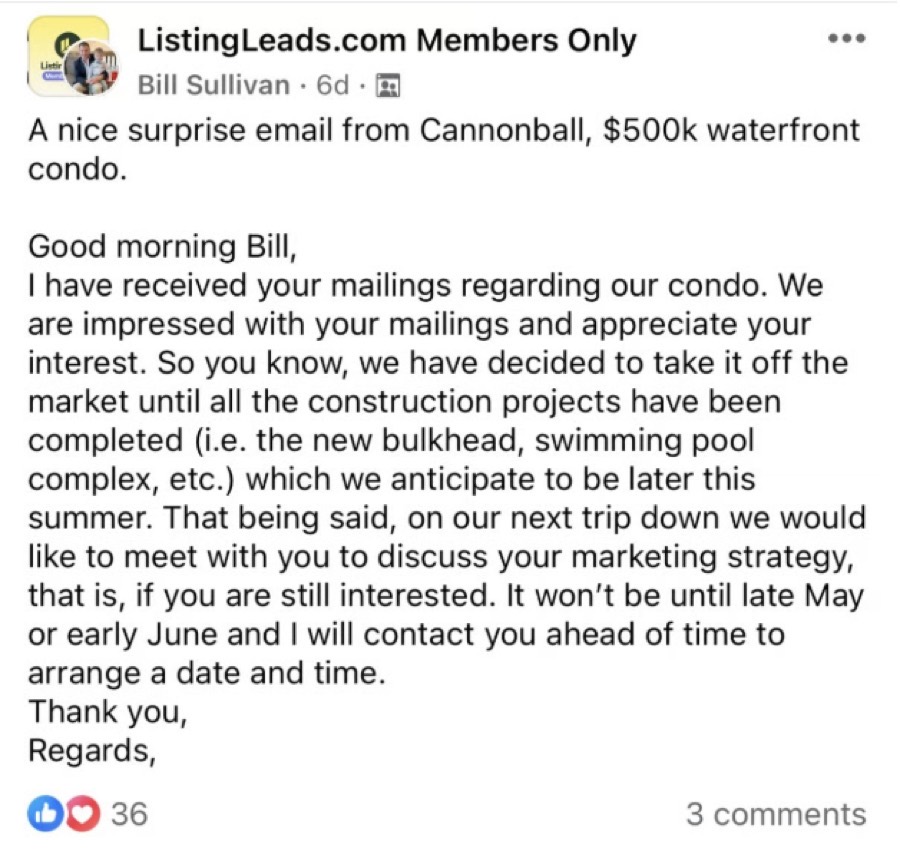A member win with the Cannonball