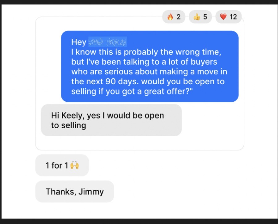 A member win with the Texts