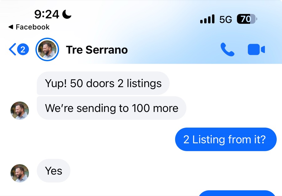 Listing Leads member success story