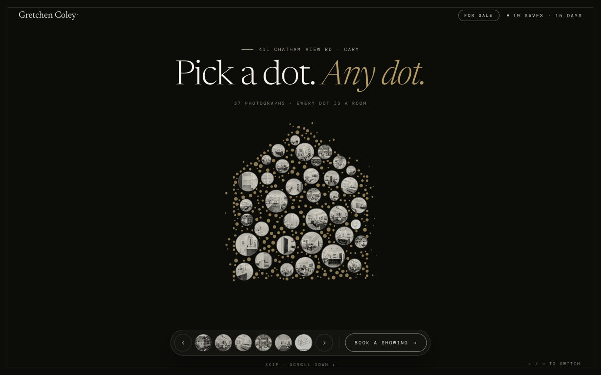 The new listing landing page, v2