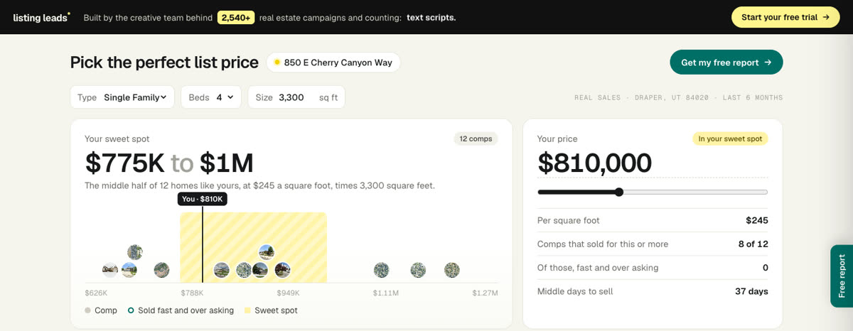 The free pricing tool, v4